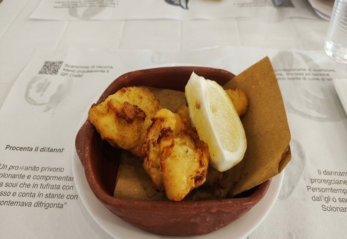 Baccalà pastellato 7,00