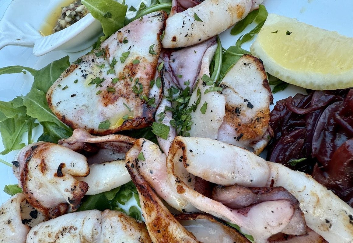 Grilled di calamari 10,00